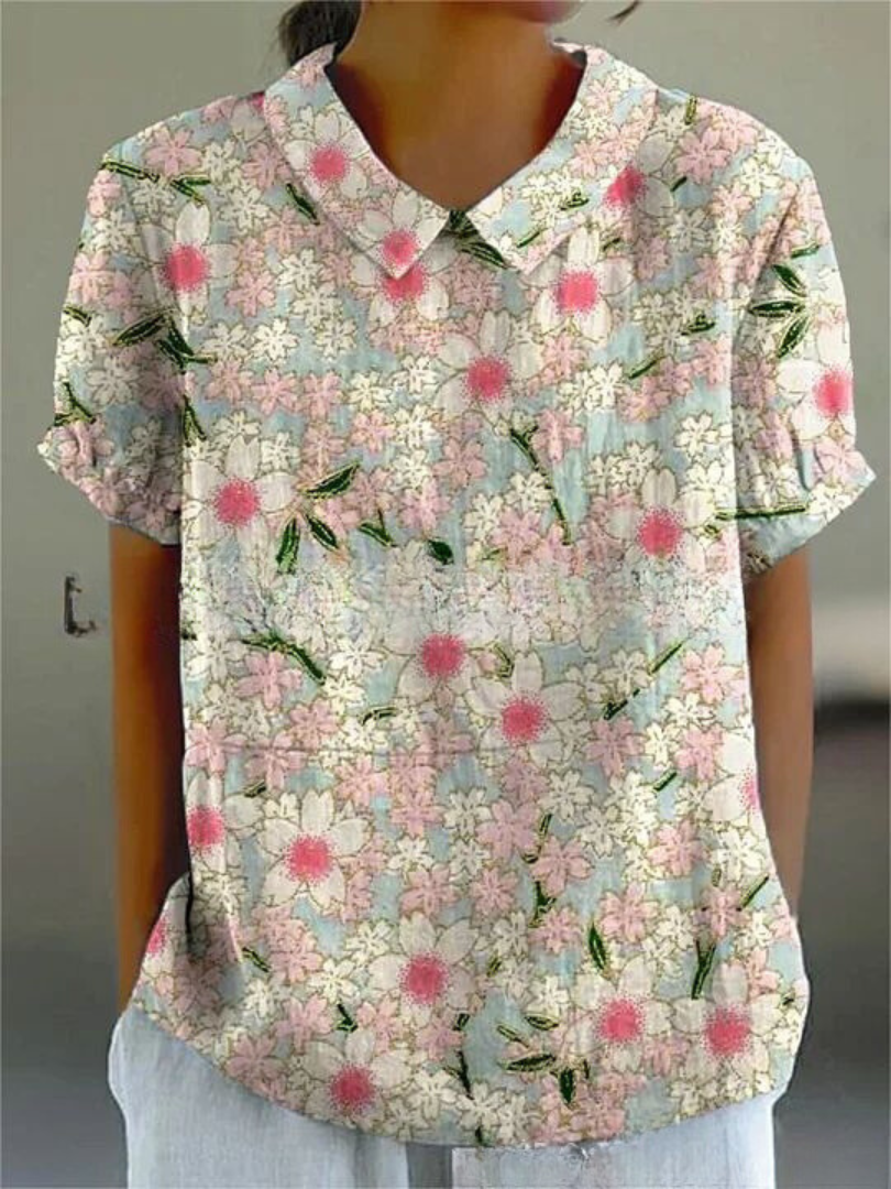 Blusa de mujer de estilo folclórico | Floral