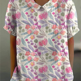 Blusa de mujer de estilo folclórico | Floral