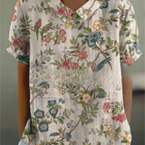 Blusa de mujer de estilo folclórico | Floral