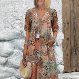 Vestido de playa elegante para mujer | Midi