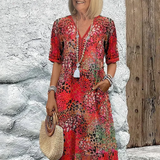 Vestido de playa elegante para mujer | Midi
