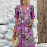 Vestido de playa elegante para mujer | Midi