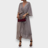 Vestido con escote en V | Elegante