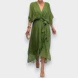 Vestido con escote en V | Elegante