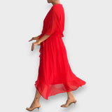 Vestido con escote en V | Elegante