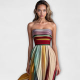 Vestido largo colorido | Elegante