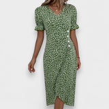 Vestido floral de verano | Midi