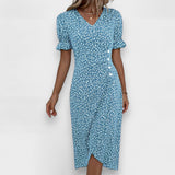Vestido floral de verano | Midi