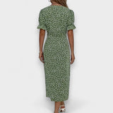 Vestido floral de verano | Midi